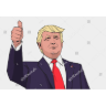 Trump Market Index Logo